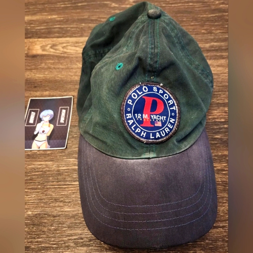 Polo Sport Ralph Lauren 12M USA 1996 Yacht Challenge Sailing Cap Hat